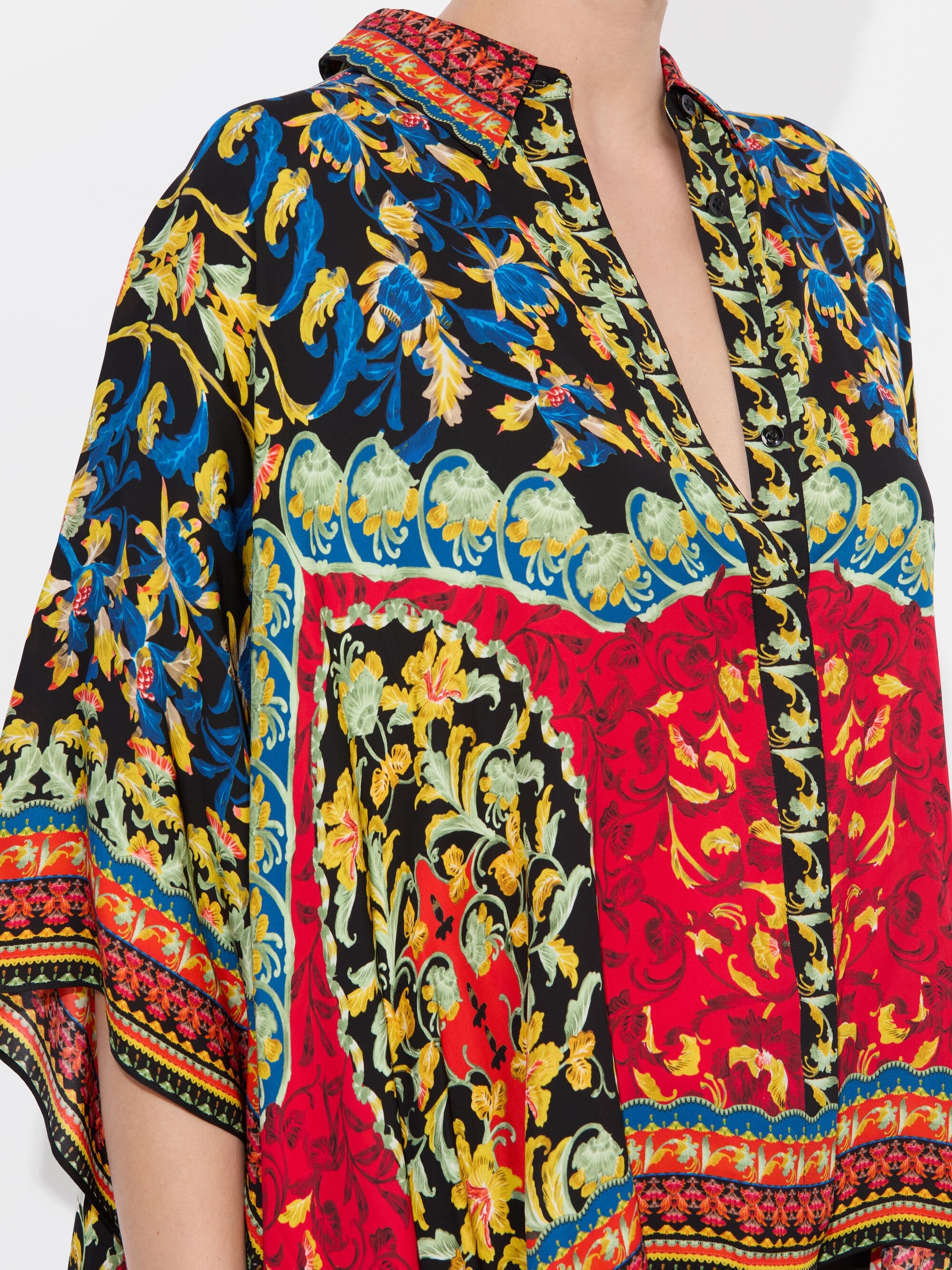DEANNE BUTTON DOWN BLOUSE - 6