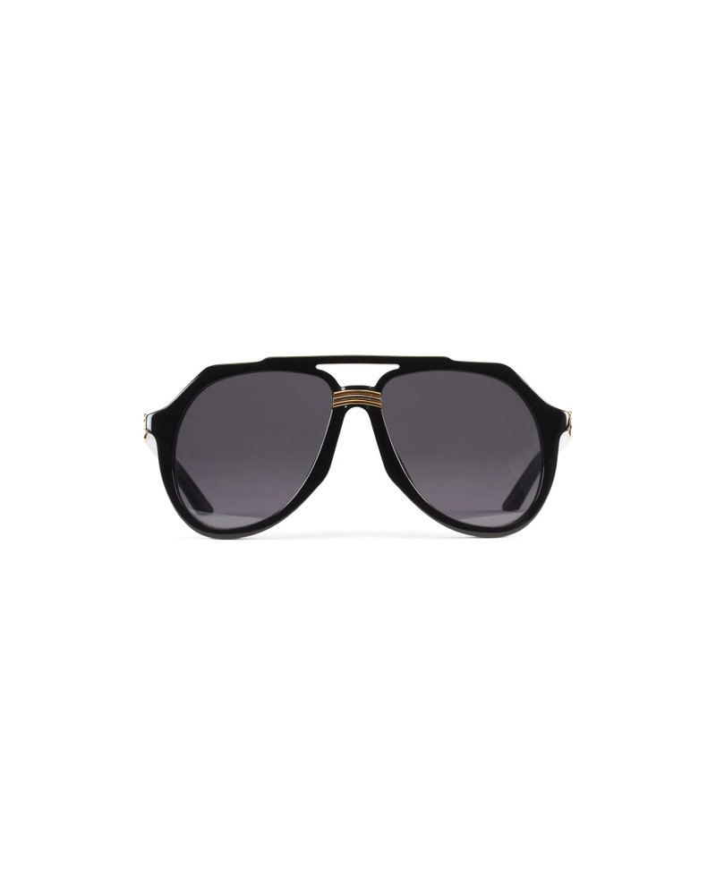 CASABLANCA Rajio Black & Gold Sunglasses outlook