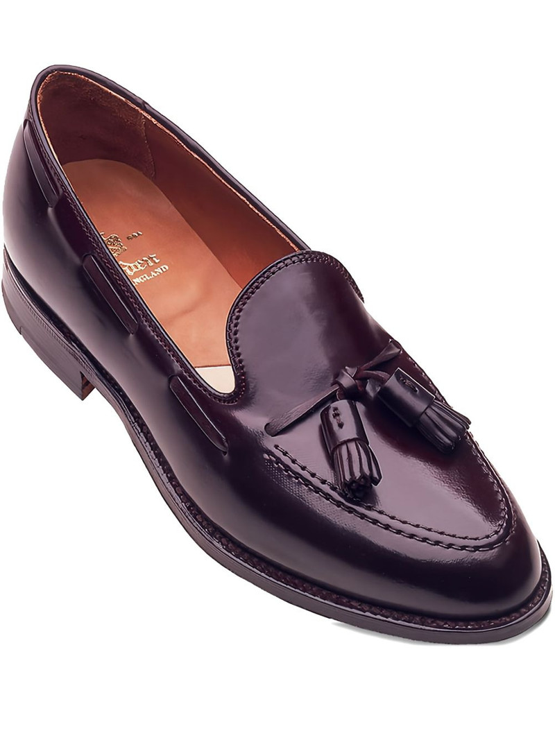 tassel-detail leather loafers 1