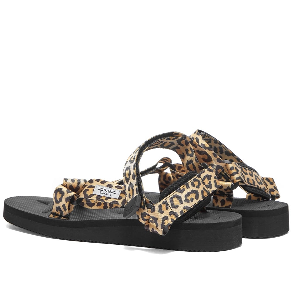 Wacko Maria x Suicoke Leopard Beach Sandal - 3