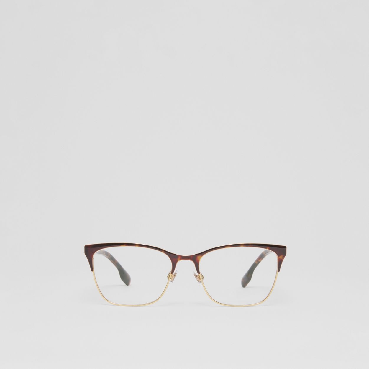 Icon Stripe Detail Cat-eye Optical Frames - 1