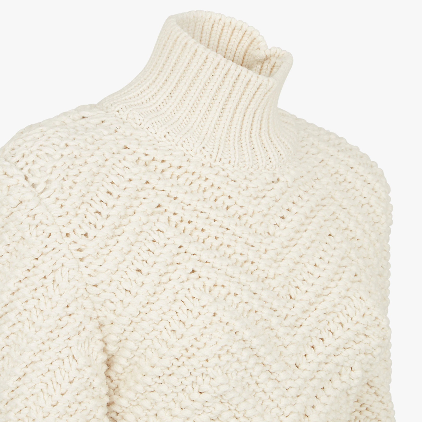 White wool sweater - 3