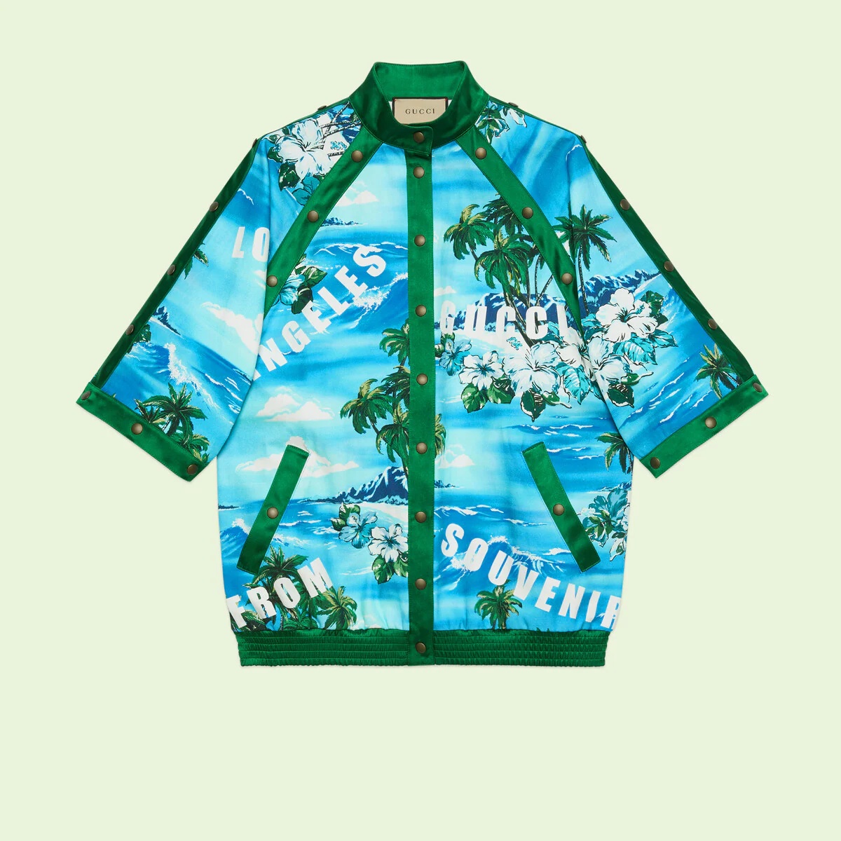 Printed cotton jacket - 10