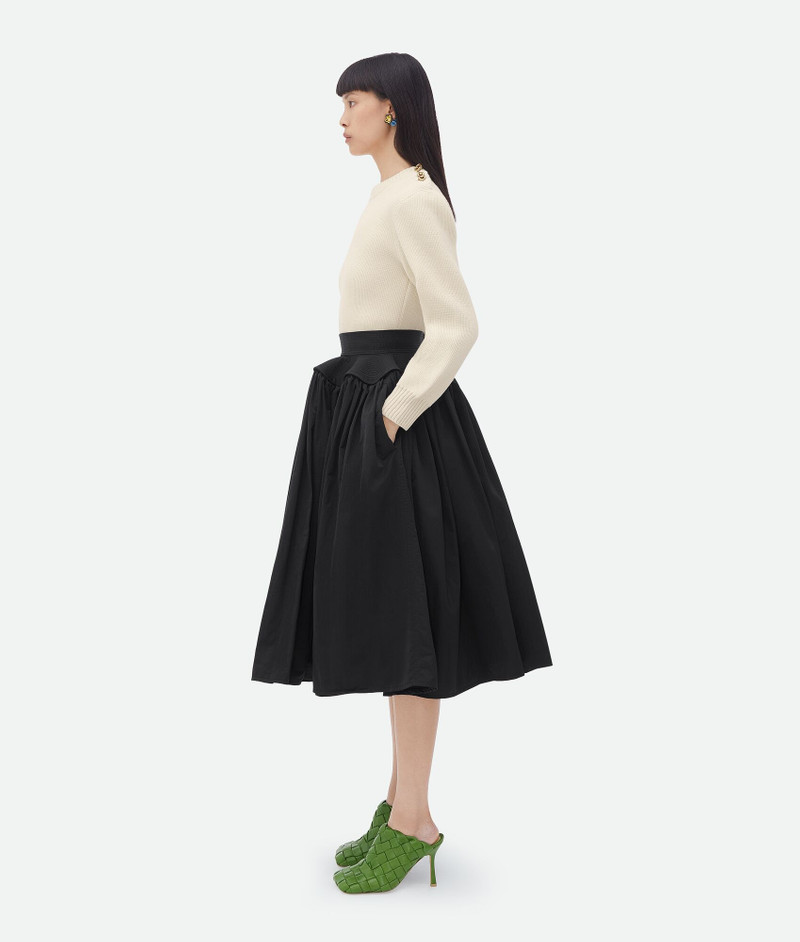 Bottega Veneta nylon skirt outlook