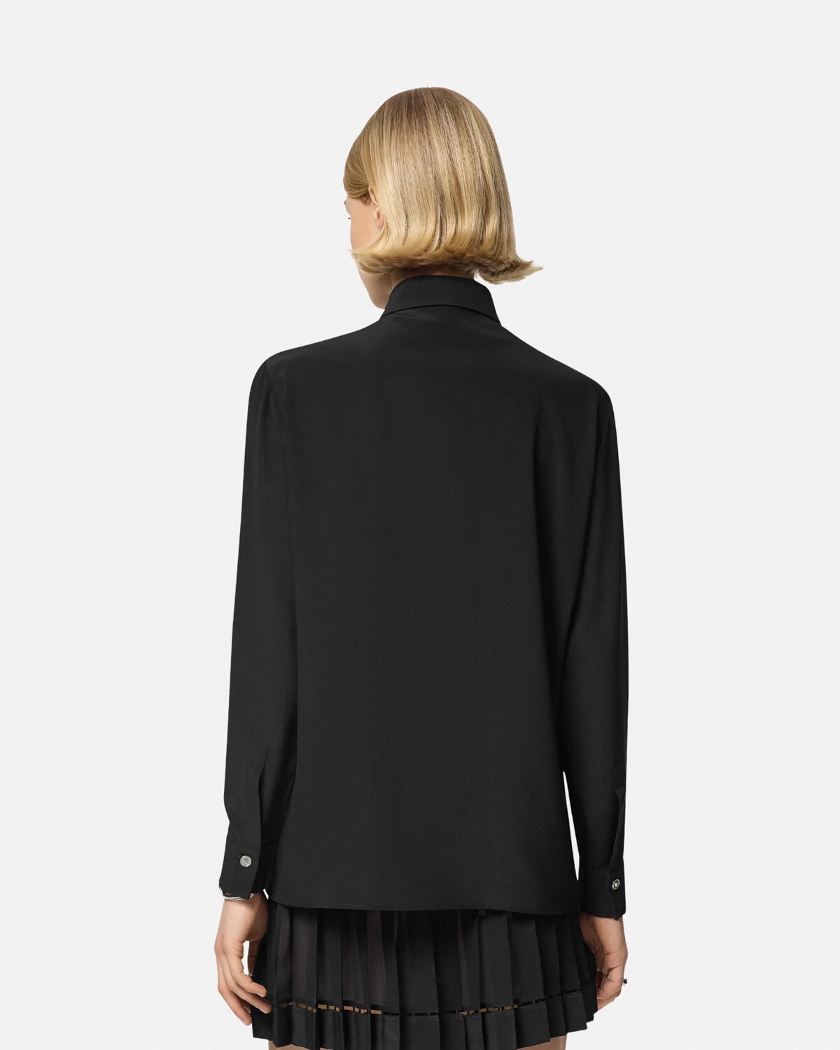 Ruffled Silk Crêpe Shirt - 5