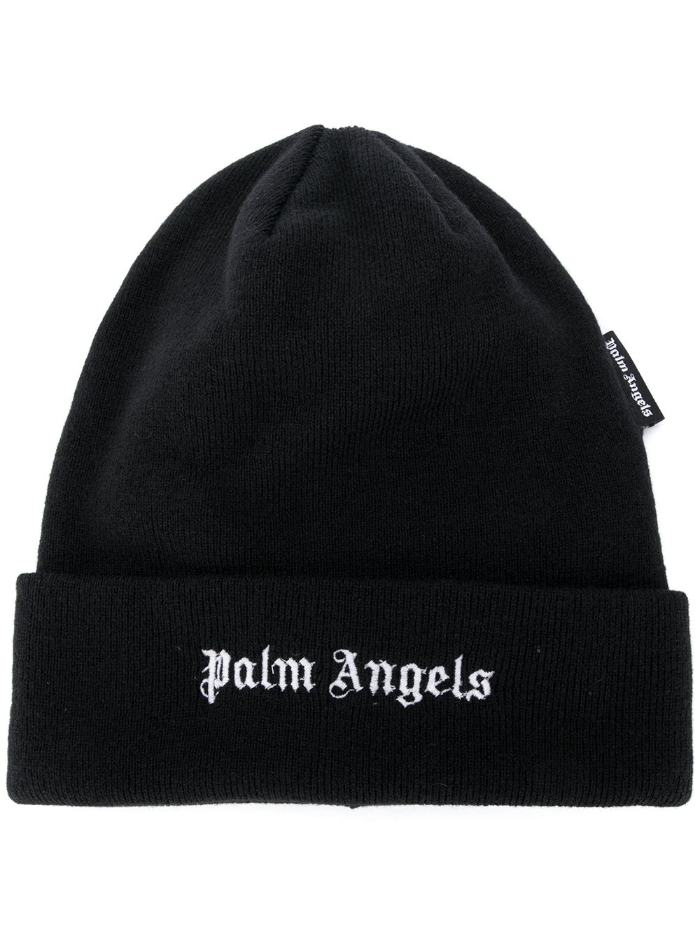 logo-embroidered beanie - 1