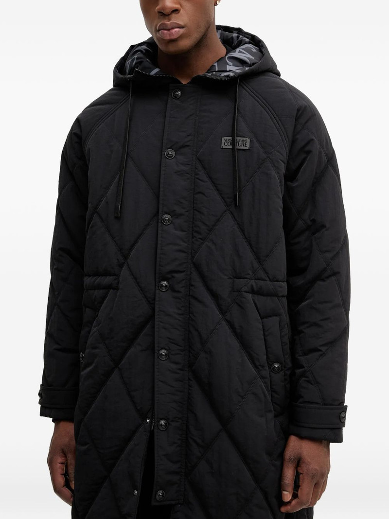 hood-detailed padded coat 1