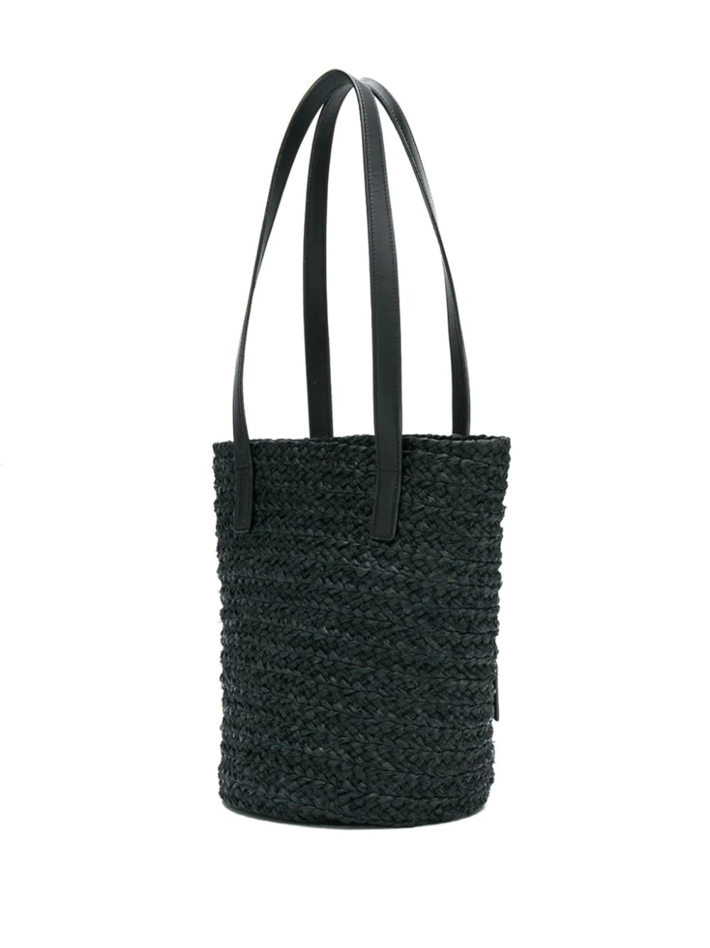 small Panier raffia tote bag - 3