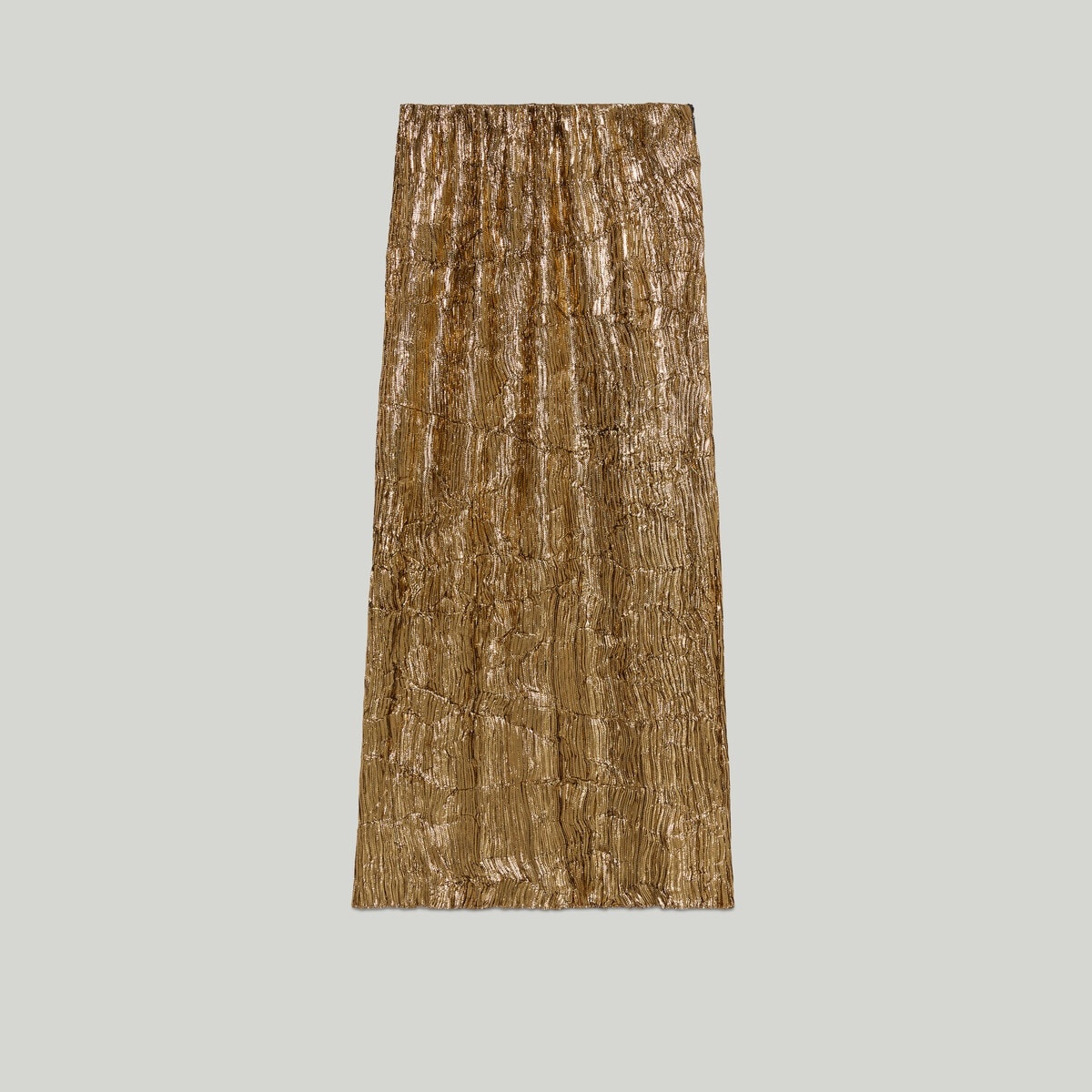 Froisse lurex skirt - 1