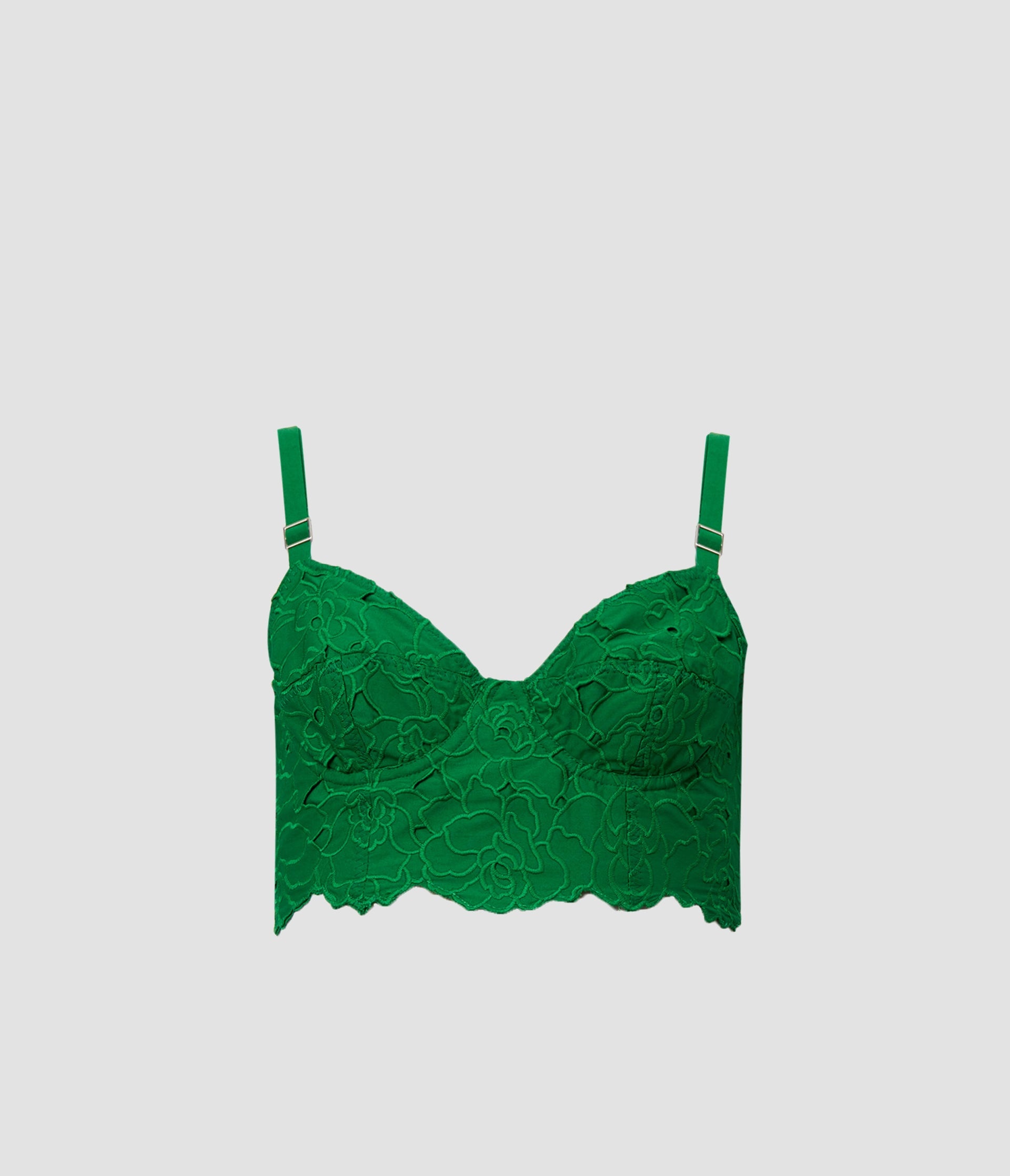 CUTWORK LACE BRALETTE - 1