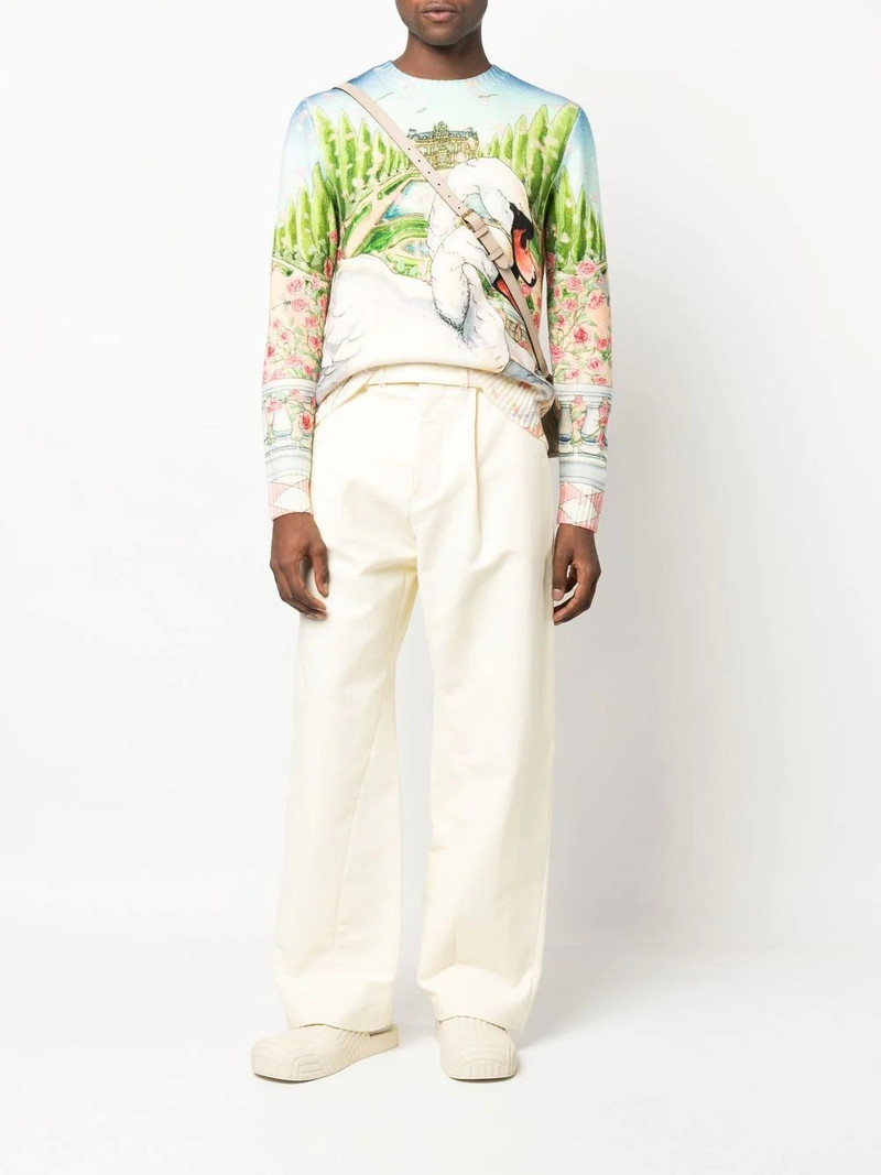 CASABLANCA Lamour En Fleur jumper outlook