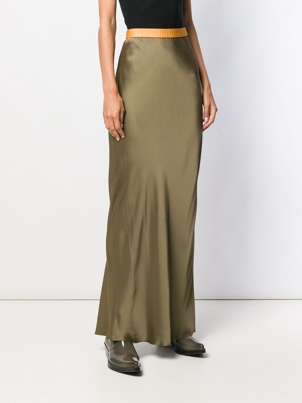 satin skirt - 3