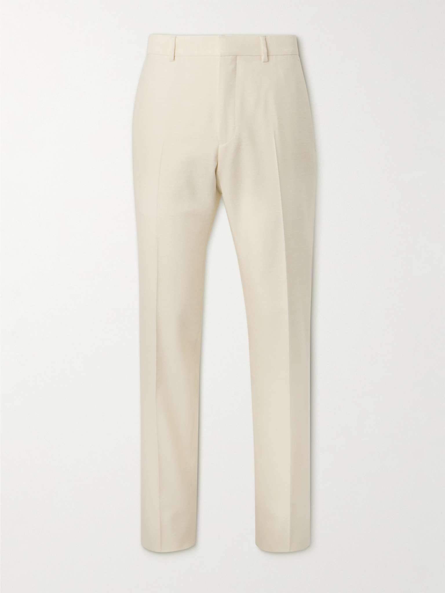 Cooper Straight-Leg Silk, Wool and Mohair-Blend Suit Trousers - 1