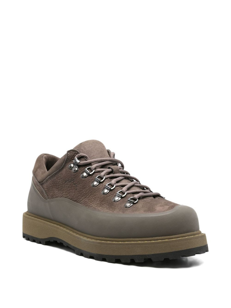Diemme lace-up calf leather hiking boots outlook