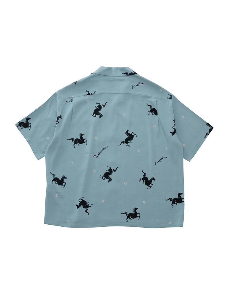 visvim CROSBY SHIRT S/S LT.GREEN outlook