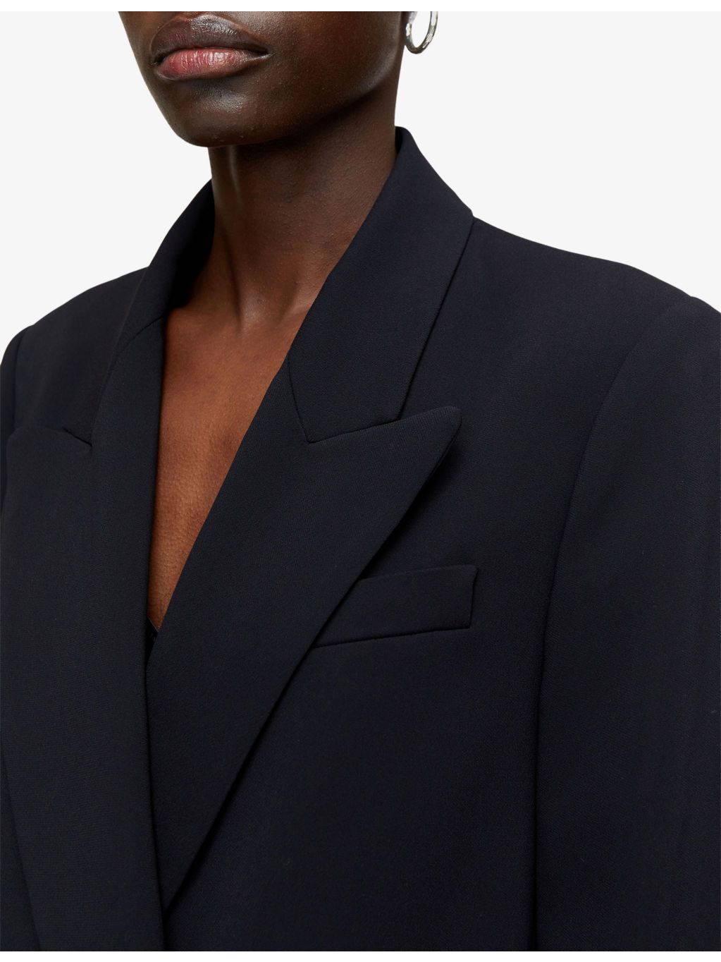 Jaden Double-Breasted Woven Blazer - 5