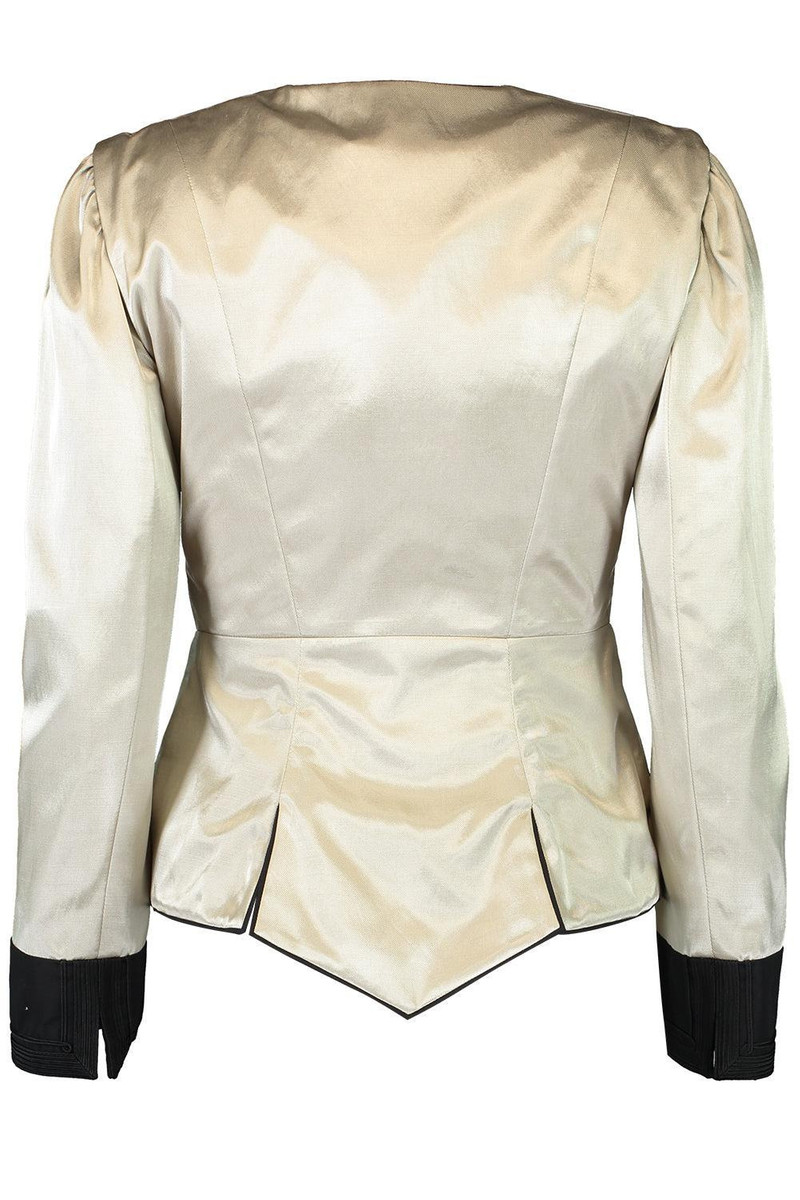 Chloé Shiny Twill Mix Jacket outlook