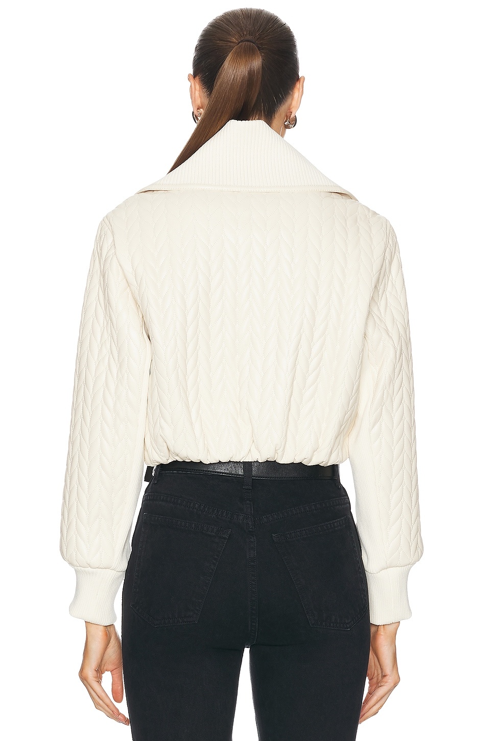 Palmer Quilted Cropped Jacket - 4