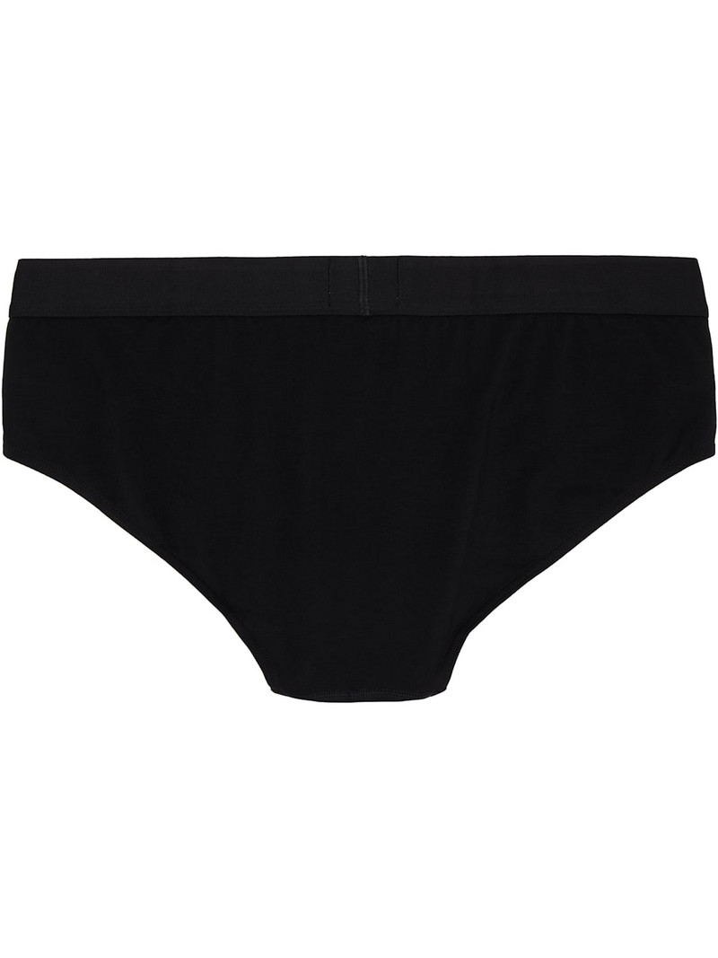 BOSS Three-Pack Black Logo Waistbands Boxers outlook