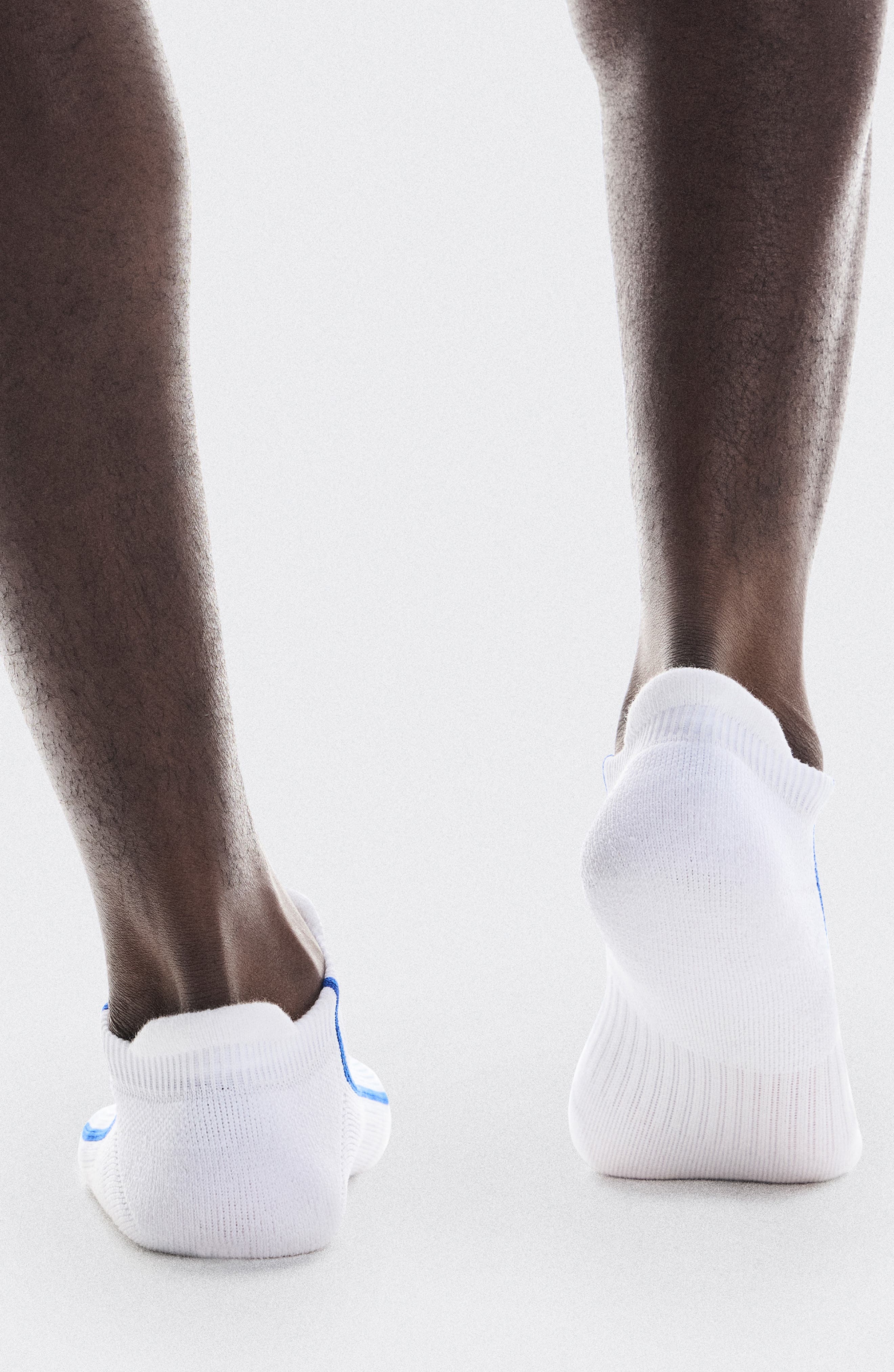 On Court Low Socks in White/Indigo at Nordstrom - 3