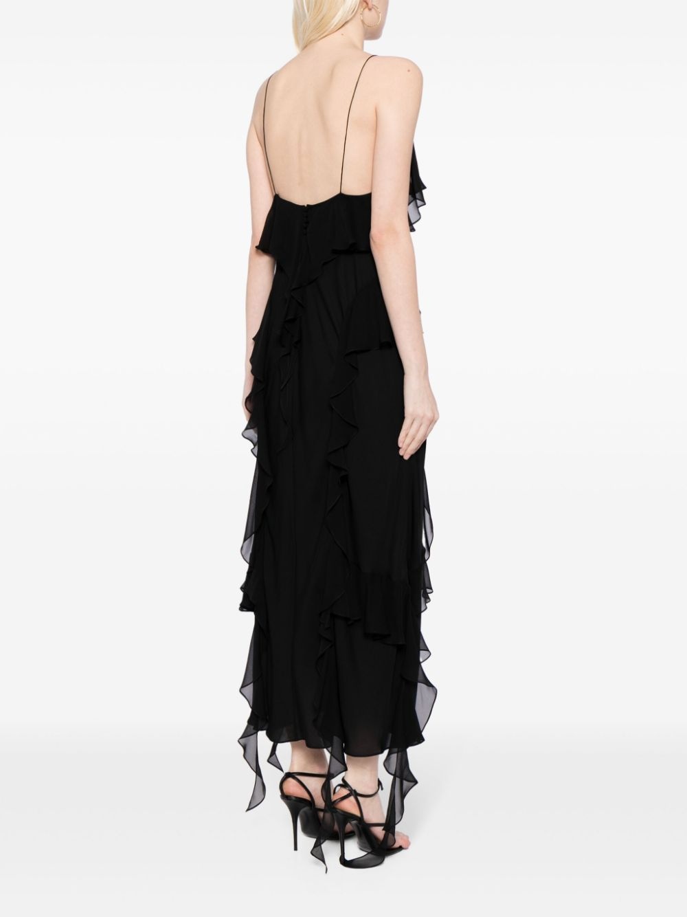Pim ruffled midi dress - 8