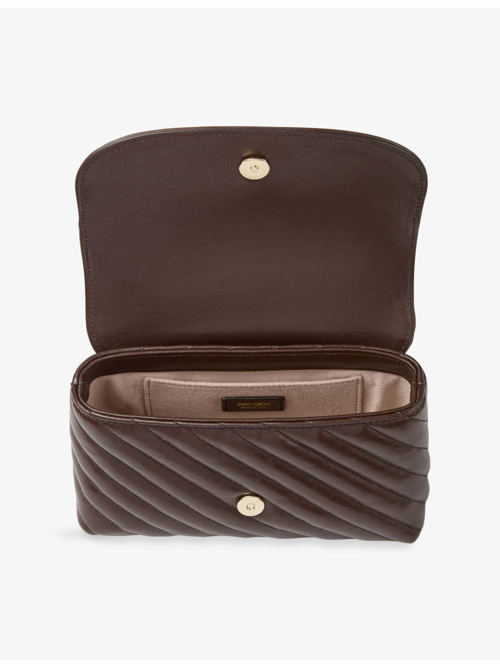 Curve Small Quilted Leather Cross Body Bag - 4