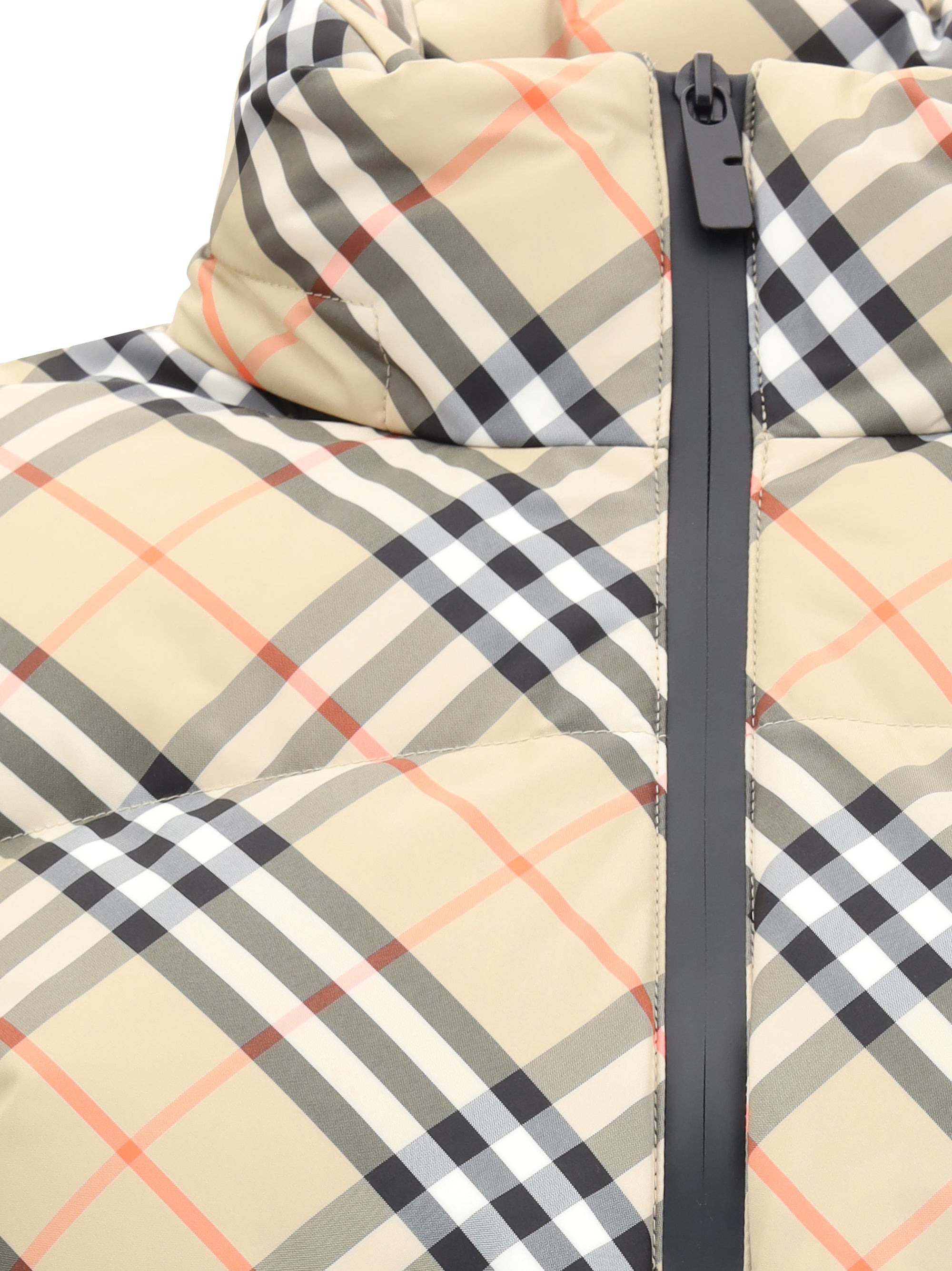 Burberry Women Check Down Jacket - 3