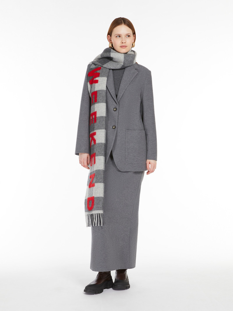 WEEKEND Max Mara CAMPALE Flannel jersey blazer outlook