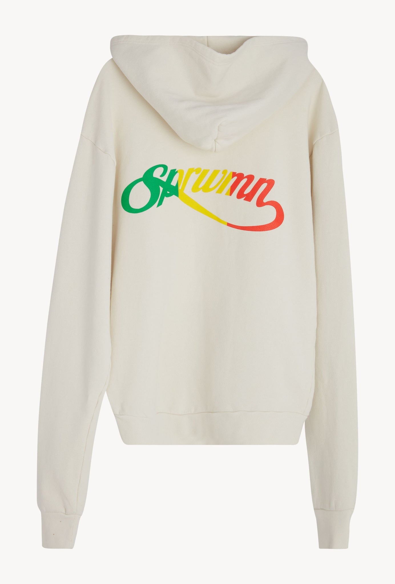 OFF WHITE RASTA SCRIPT COTTON LOGO HOODIE - 5