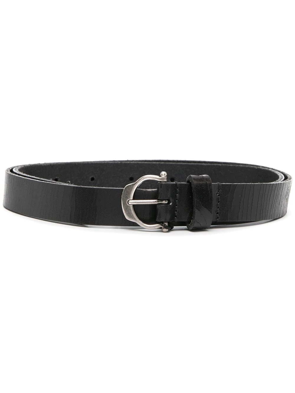 round-buckle belt - 1