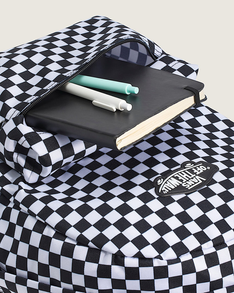 Vans Old Skool Grom Check Backpack outlook