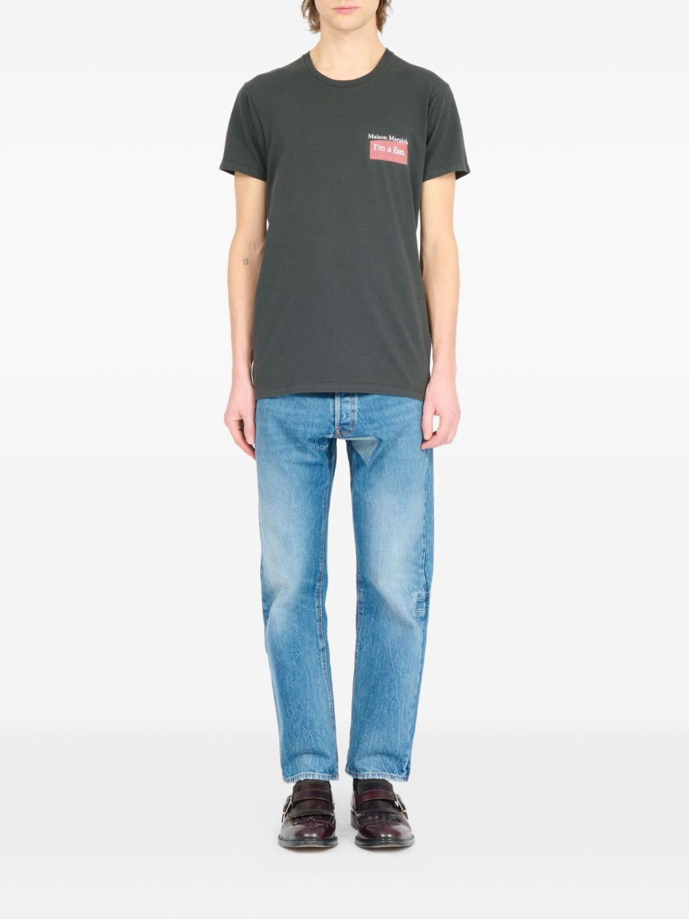 slogan-print T-shirt - 2
