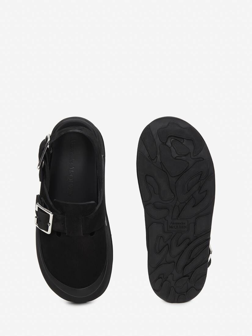 Men's Mount Slick Sandal in Black - 4