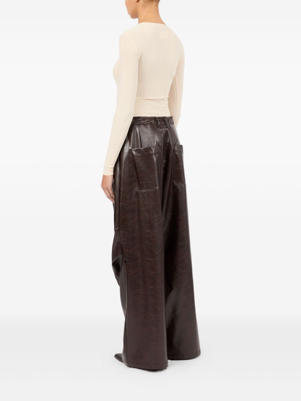 draped trousers - 5