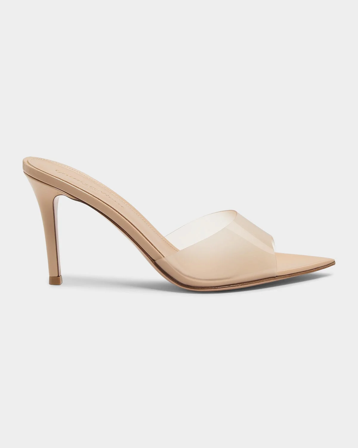 Elle Transparent Mule Sandals - 1