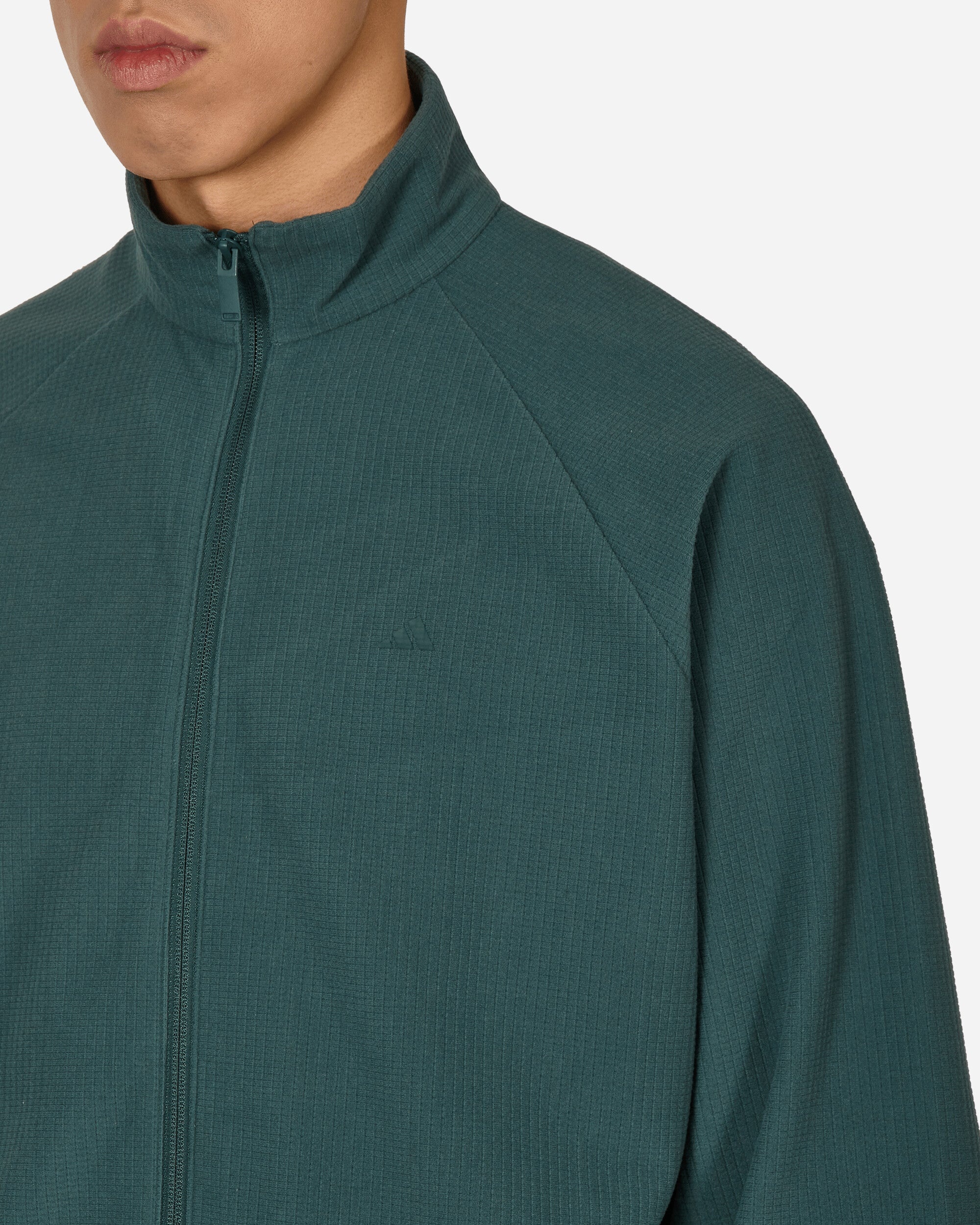 Basketball Brushed Track Top Mineral Green - 5