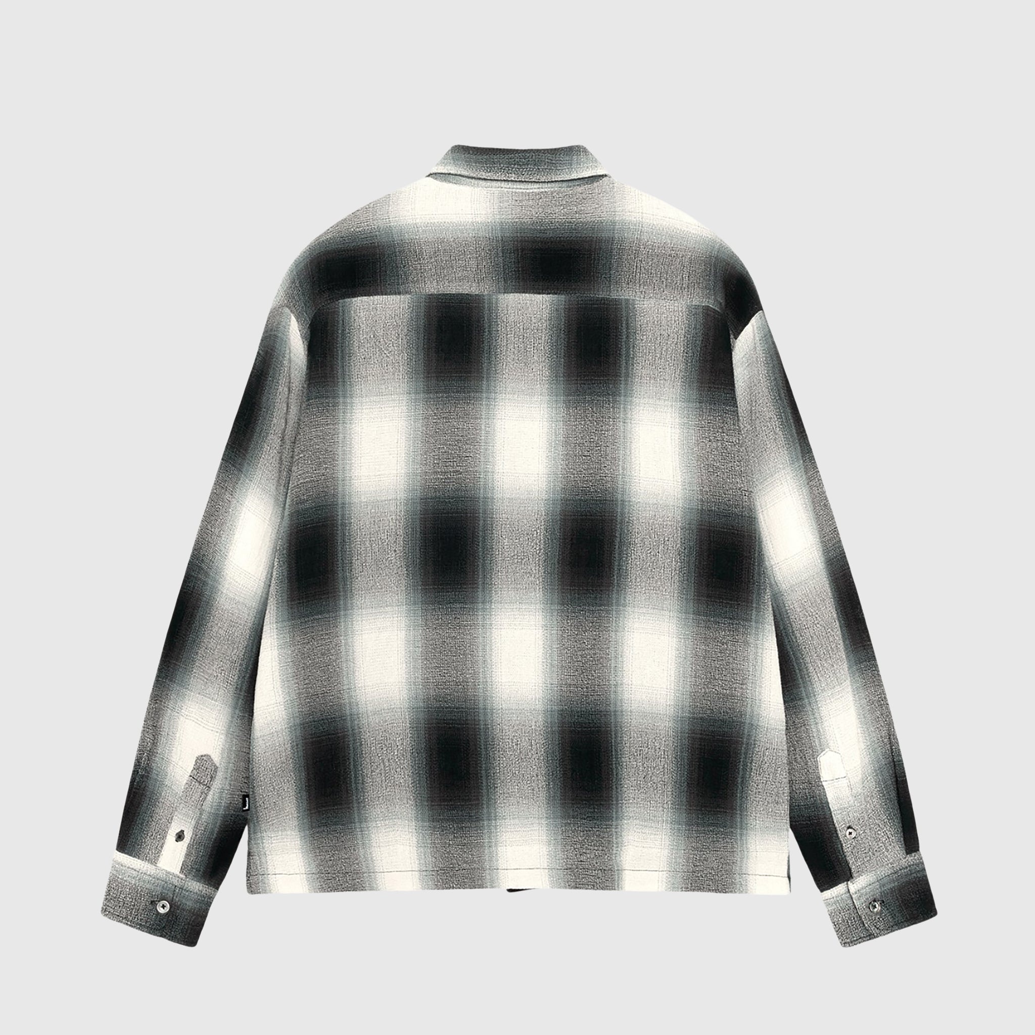 LOOSE WEAVE PLAID SHIRT - 2