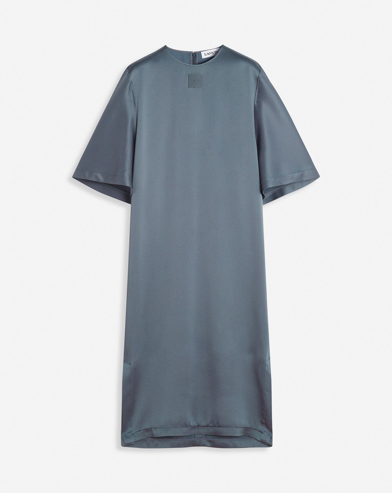 SATIN T-SHIRT DRESS 1