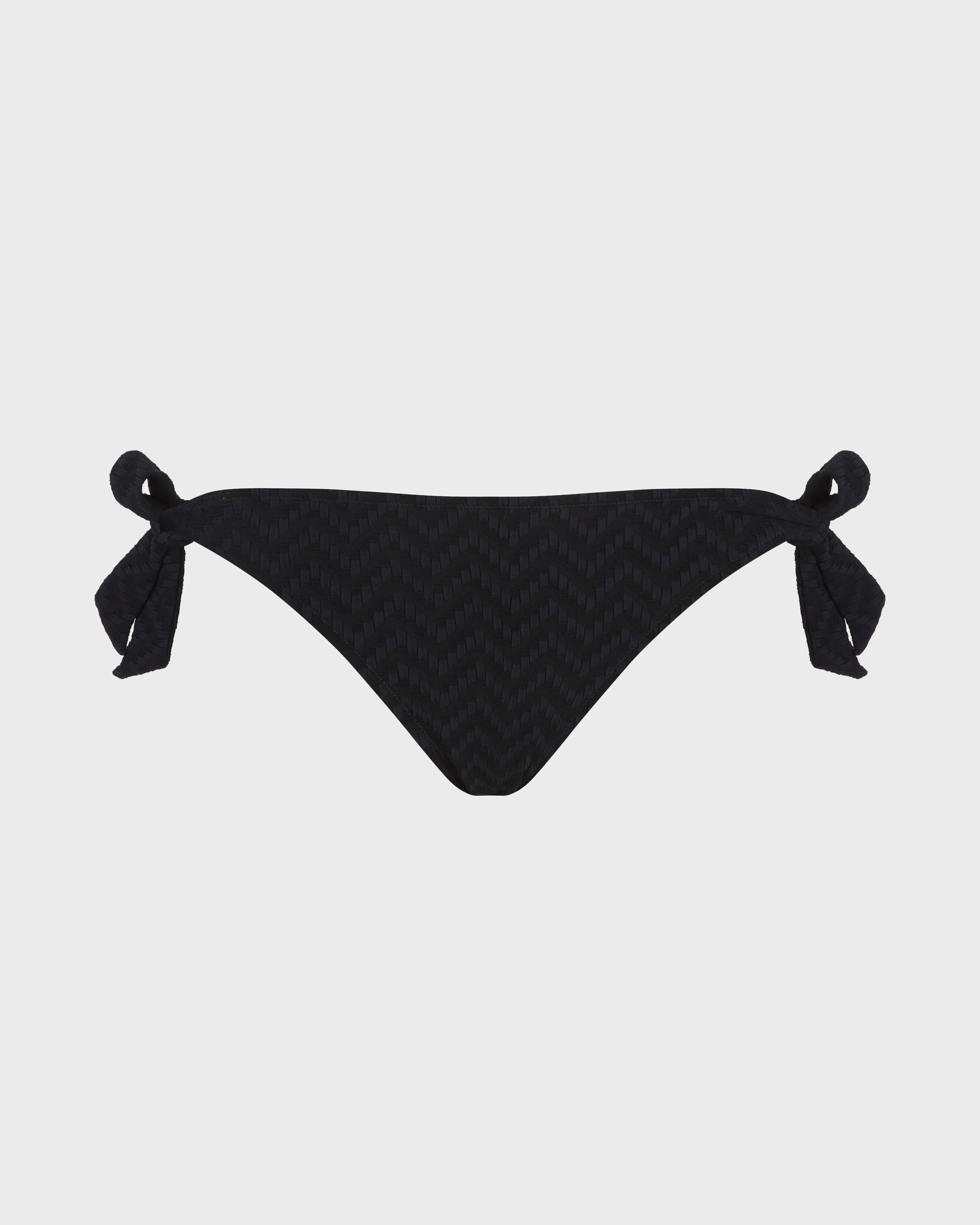 WOMEN BIKINI BOTTOM MINI BRIEF JACQUARD CHEVRON - 1
