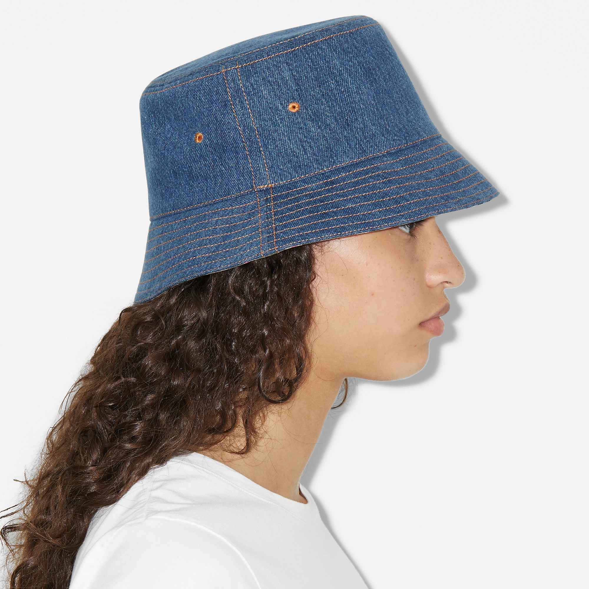 Denim Bucket Hat - 2