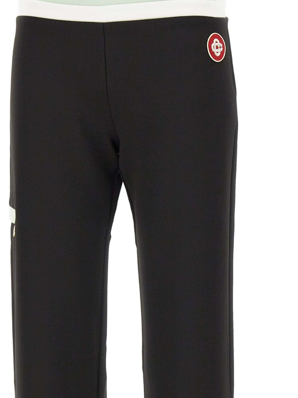 logo-patch track pants - 4