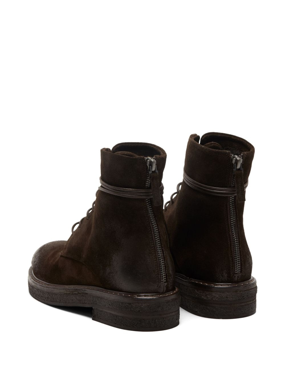 Parrucca lace-up zip boots - 3
