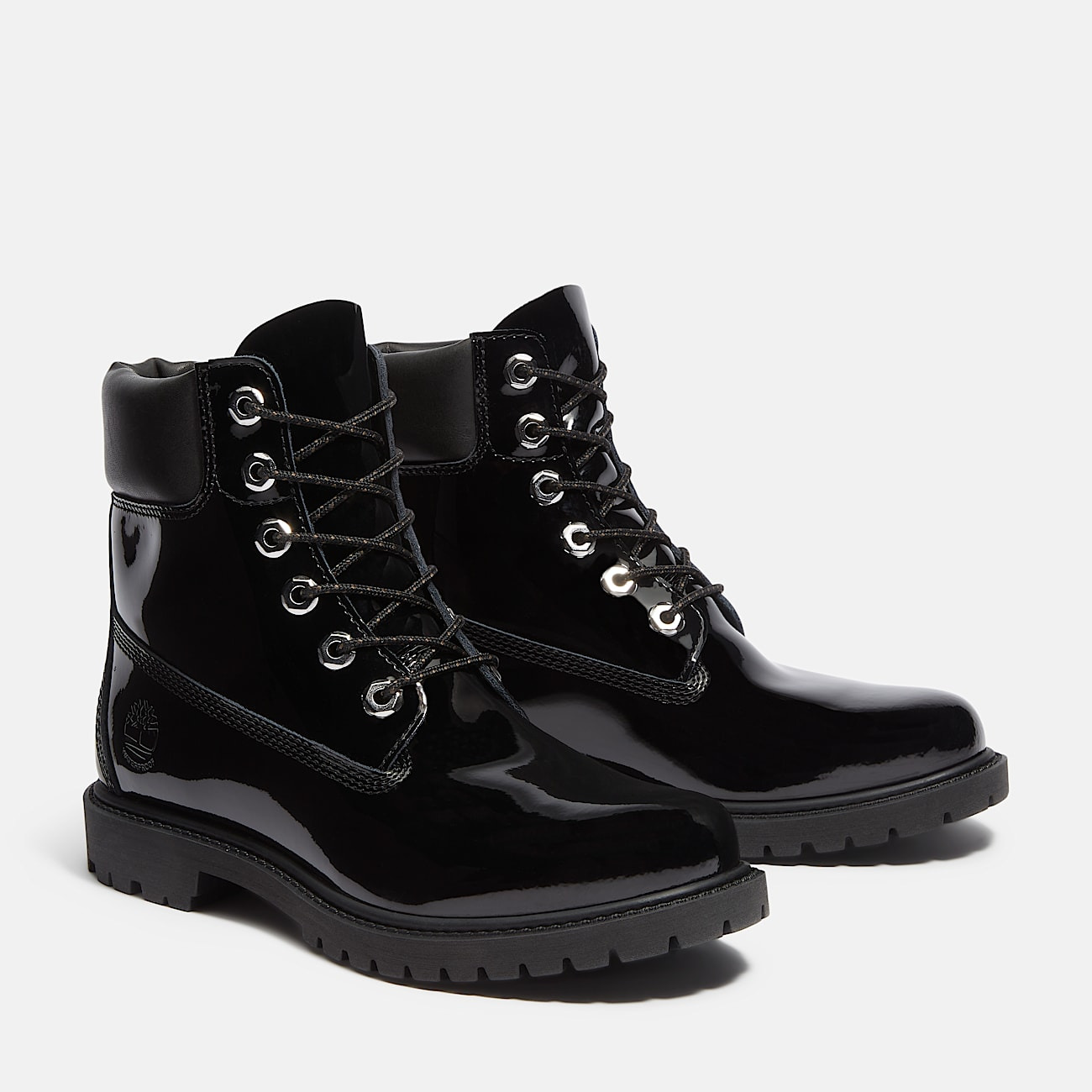 Women's Patent Leather Premium 6-Inch Waterproof Boot - 4