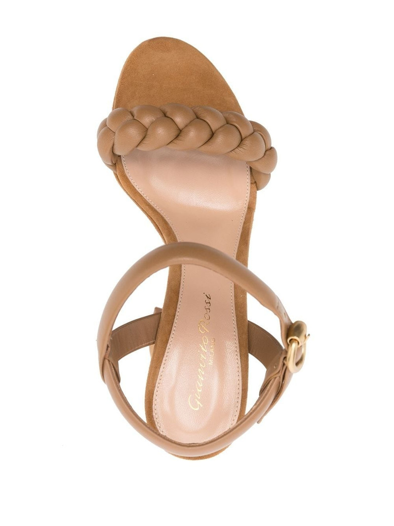 Maddy 115mm suede platform sandals 4