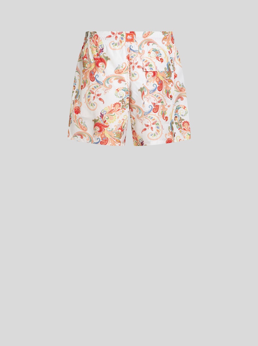 ETRO SUMMER PAISLEY SWIM SHORTS - 6