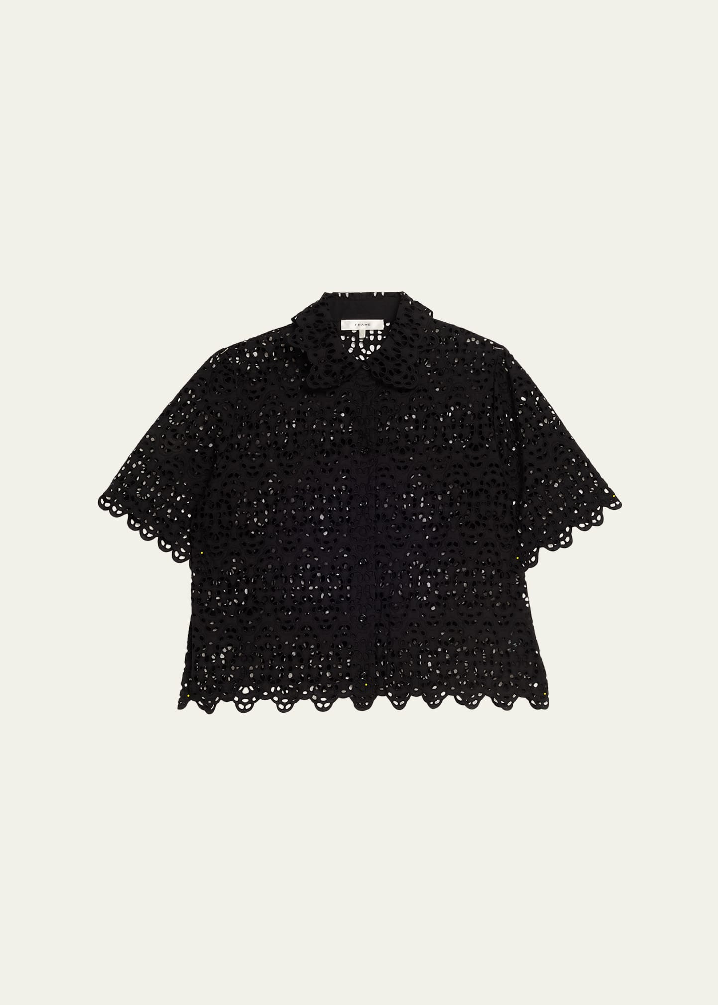 The Deco Eyelet Top - 1