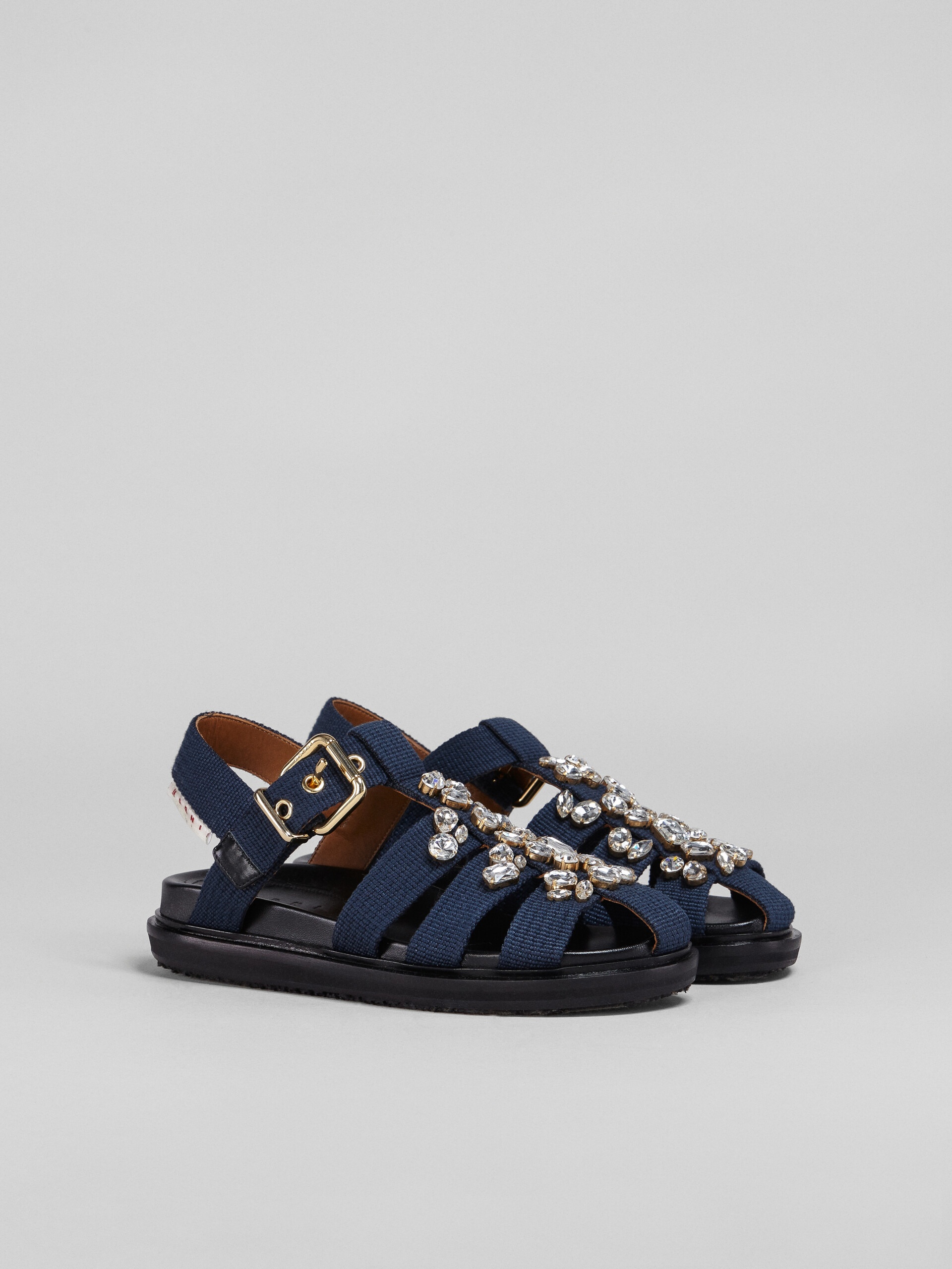 BLUE RIBBON FUSSBETT SANDAL WITH GLASS BEADS - 2