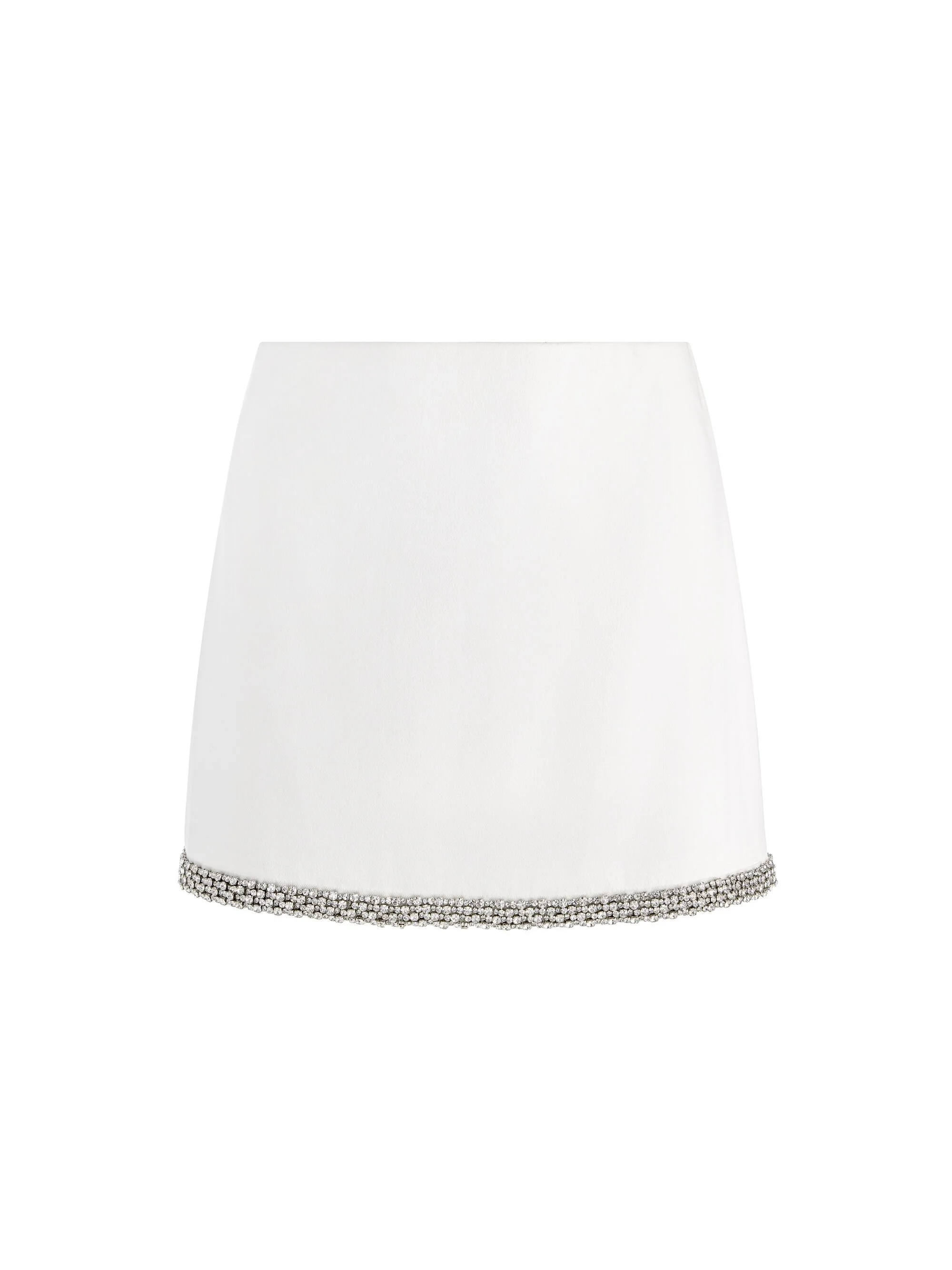 RUBI EMBELLISHED MINI SKIRT - 1