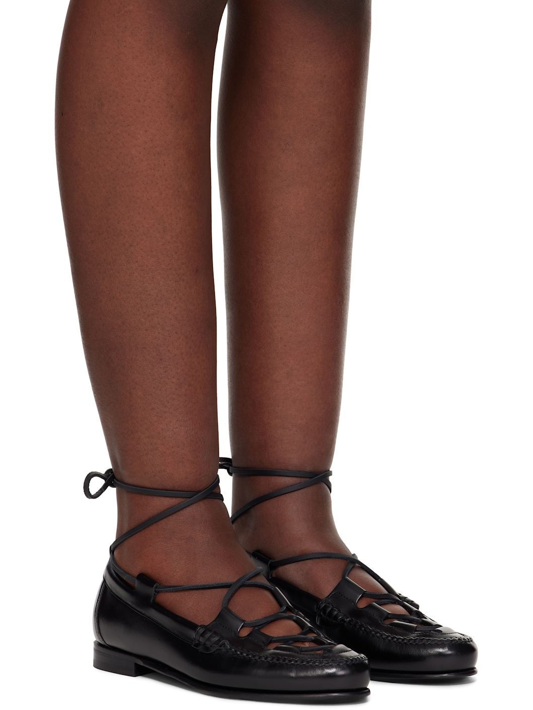 Black Cordada Loafers - 4