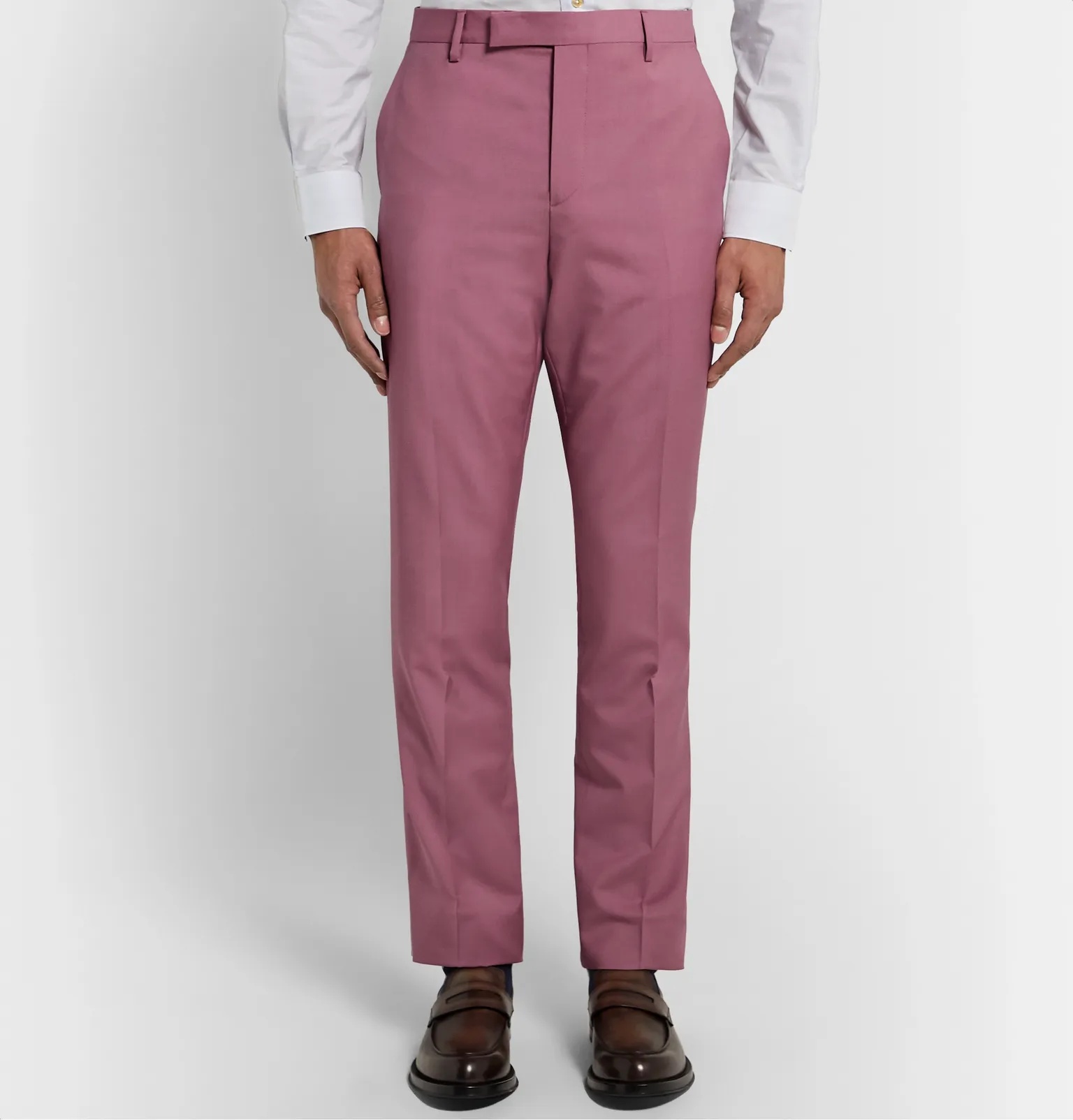 Soho Slim-Fit Wool and Mohair-Blend Suit Trousers - 4